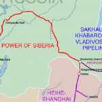 A inauguração do gasoduto Poder da Sibéria